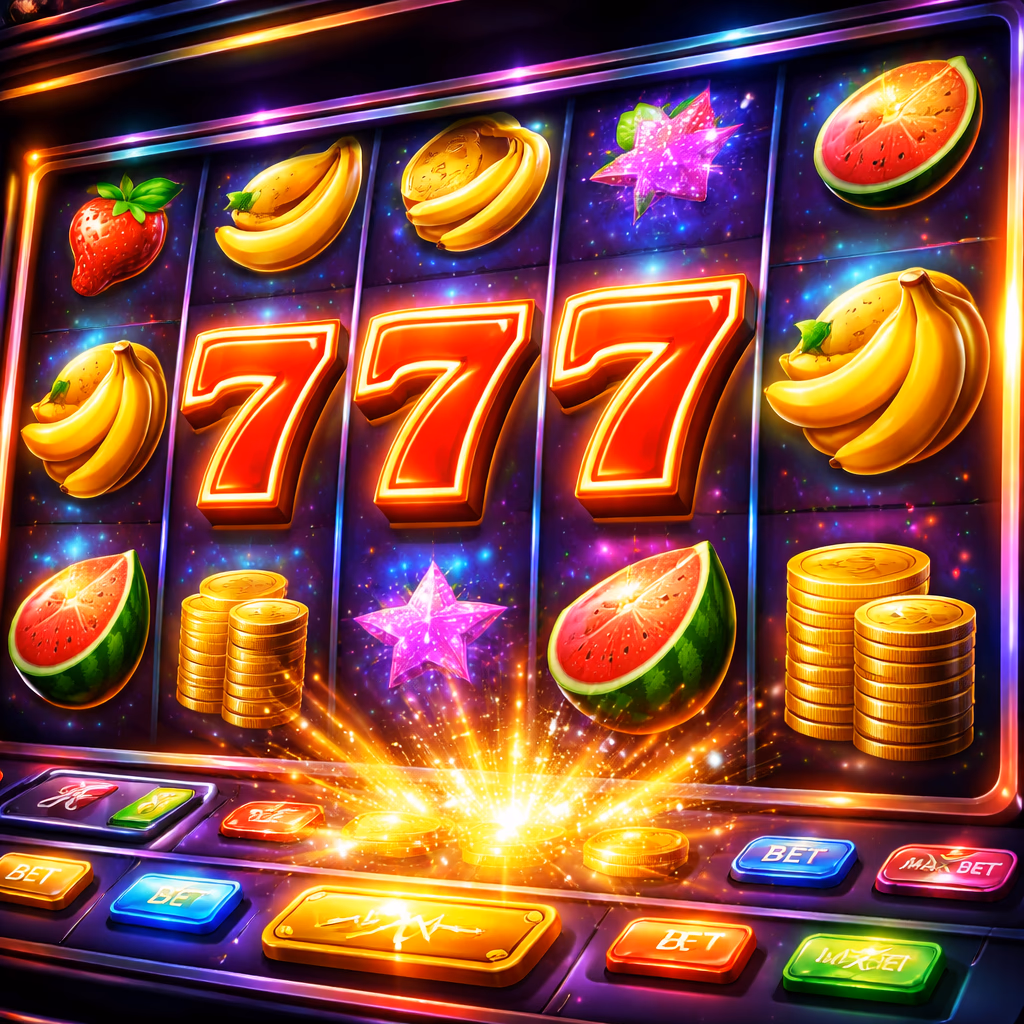 Cheerful player enjoying dynamic reel games with lucky 777 icons showing premium casino fun at 9a999